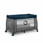 Lionelo - Patut pliant cu doua nivele Thomi Cu carusel, Cu masuta de infasat din Metal, Poliester, 120x60 cm, Albastru BYNLO-THOMI_BLUE_NAVY