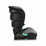 Lionelo - Scaun auto Neal Stone Spatar reglabil, Baza i-size, 15-36 Kg, cu Isofix, Gri BYNLO-NEAL_GREY_STONE