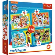 PUZZLE TREFL 4IN1 PATRULA CATELUSILOR VIV34346
