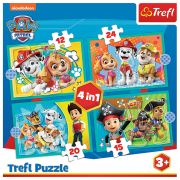 PUZZLE TREFL 4IN1 PATRULA CATELUSILOR VIV34346