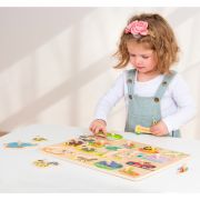 Puzzle lemn Safari 17 piese NEW - NC10441