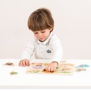Puzzle lemn Safari 9 piese NEW - NC10431
