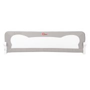 Qmini - Bariera de pat 150 x 42 cm, Rhea, Grey BYNQM-RHEA_GREY