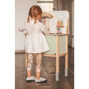 Joueco - Bucatarie din lemn cu accesorii, reglabila BYN80103