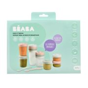 Set 12 recipiente hrana Beaba Eucalyptus 2x90 ml, 4x150 ml, 6x250 ml ERFB913502