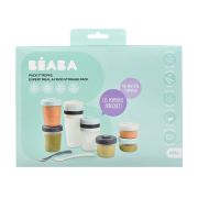 Set 12 recipiente hrana Beaba Storm 2x90 ml, 4x150 ml, 6x250 ml ERFB913501