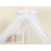 Amy - Baldachin Din Tul, Fluffy Stelute Transparent, 400x160 Cm Pjb80283