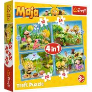 PUZZLE TREFL 4IN1 AVENTURILE ALBINUTEI MAYA VIV34356