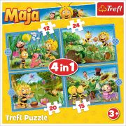 PUZZLE TREFL 4IN1 AVENTURILE ALBINUTEI MAYA VIV34356