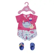 BABY born - Pijama baie si papucei 43 cm - ARTZF830628