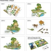 PUZZLE 3D+BROSURA-PADURE AMAZONIANA 67 PIESE - ARTCUDS0979h