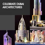 PUZZLE 3D LED DUBAI 182 PIESE - ARTCUL523h