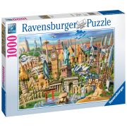 PUZZLE OBIECTIVE TURISTICE, 1000 PIESE - ARTRVSPA19890