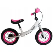 Bicicleta fara pedale r-sport r3 - alb - roz edeeditsr7pinkwhite