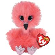 PLUS TY 15CM FLAMINGO CU GATUL LUNG VIVTY36381