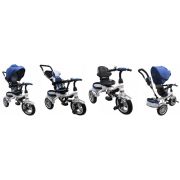 Tricicleta cu pedale 3 in 1 r-sport t3 - jeans edeedit500(t3)jeans