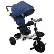 Tricicleta cu pedale 3 in 1 r-sport t4 - blue jeans edeedit02jeans