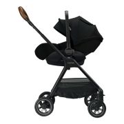 Nuna - Scoica auto i-Size ARRA Caviar + baza isofix, 40 - 85 cm BBBCF11302CVRGL