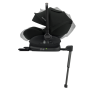 Nuna - Scoica auto i-Size ARRA Caviar + baza isofix, 40 - 85 cm BBBCF11302CVRGL