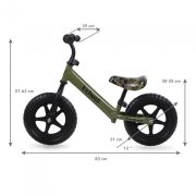 Bicicleta fara pedale kidwell rebel khaki edeedirobirel08a0