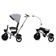 Tricicleta cu sezut rotativ si roti cu spuma eva kidwell axel - gri edeedirotraxe02a0