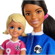 BARBIE PAPUSA CARIERE SET SPORT ANTRENOR DE FOTBAL BRUNETA VIVMTGLM53_GJM71