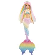 BARBIE PAPUSA DREAMTOPIA SIRENA ISI SCHIMBA CULOAREA VIVMTGTF89