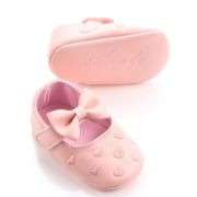 Pantofiori roz pentru bebelusi - Inimioare 12-18 luni - IRD0730-2-r1.12-18 luni