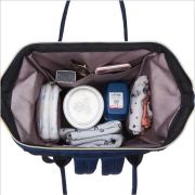 Rucsac multifunctional mamici Leaves Bambinice BN028 BBJBN028_Albastru