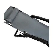 Scaun tip Sezlong Pliabil si Reglabil cu Tetiera pentru Gradina sau Terasa, dimensiuni XL Malatec MY0009 BBJMY0009_Gri