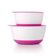 Set 2 boluri alimentare cu capac roz 200 & 360 ml tna6125500