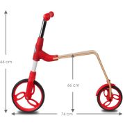 Bicicleta fara pedale/trotineta sun baby 006 evo 360 red  edeedij02.006.1.1