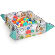Bright Starts - Salteluta de activitati 5 in 1 Gym & Ball Pit Totally Tropical BBB12624