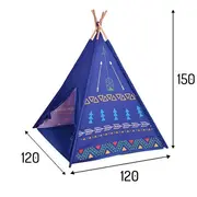 Cort de indieni 8179 ecotoys - violet - resigilat ede8179_resigilat