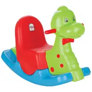 Balansoar pentru copii pilsan happy dino green hubpl-06-162