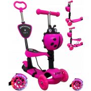 Trotineta 5 in 1 r-sport h3 - roz edeedigt-4110aroz