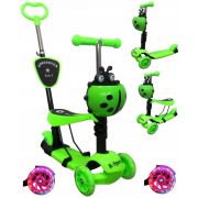 Trotineta 5 in 1 r-sport h3 - verde edeedigt-4110averde