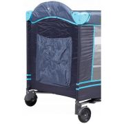 Patut pliabil cu 2 nivele ecotoys - bleumarin ede607