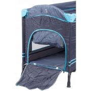 Patut pliabil cu 2 nivele ecotoys - bleumarin ede607