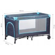 Patut pliabil simple ecotoys - bleumarin ede610