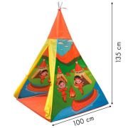 Cort indian teepee de joaca pentru copii, tip wigwam edeedi8707