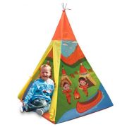 Cort indian teepee de joaca pentru copii, tip wigwam edeedi8707