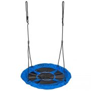 Leagan pentru copii ecotoys boc100, cuib de barza, cadru din otel galvanizat, albastru edeediboc100blue