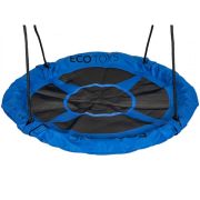 Leagan pentru copii ecotoys boc100, cuib de barza, cadru din otel galvanizat, albastru edeediboc100blue