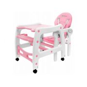 Scaun de masa 3 in 1 ecotoys hc-223 roz edeedihc-223pink