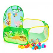 Cort de joaca jungla cu 50 de bile multicolore ecotoys 8114 edeedi8114