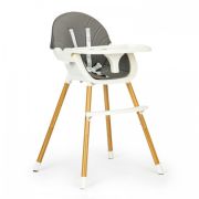 Scaun de masa 2 in 1 ecotoys ha-004 - gri edeediha-004gray