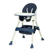 Scaun de masa 2 in 1 ecotoys hc-823 - bleumarin edeedihc-823blue