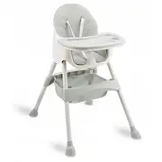 Scaun de masa 3 in 1 ricokids milo - gri edeedi700000