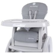 Scaun de masa sun baby 010 elefant jumbo - grey edeedib03.010.1.1
